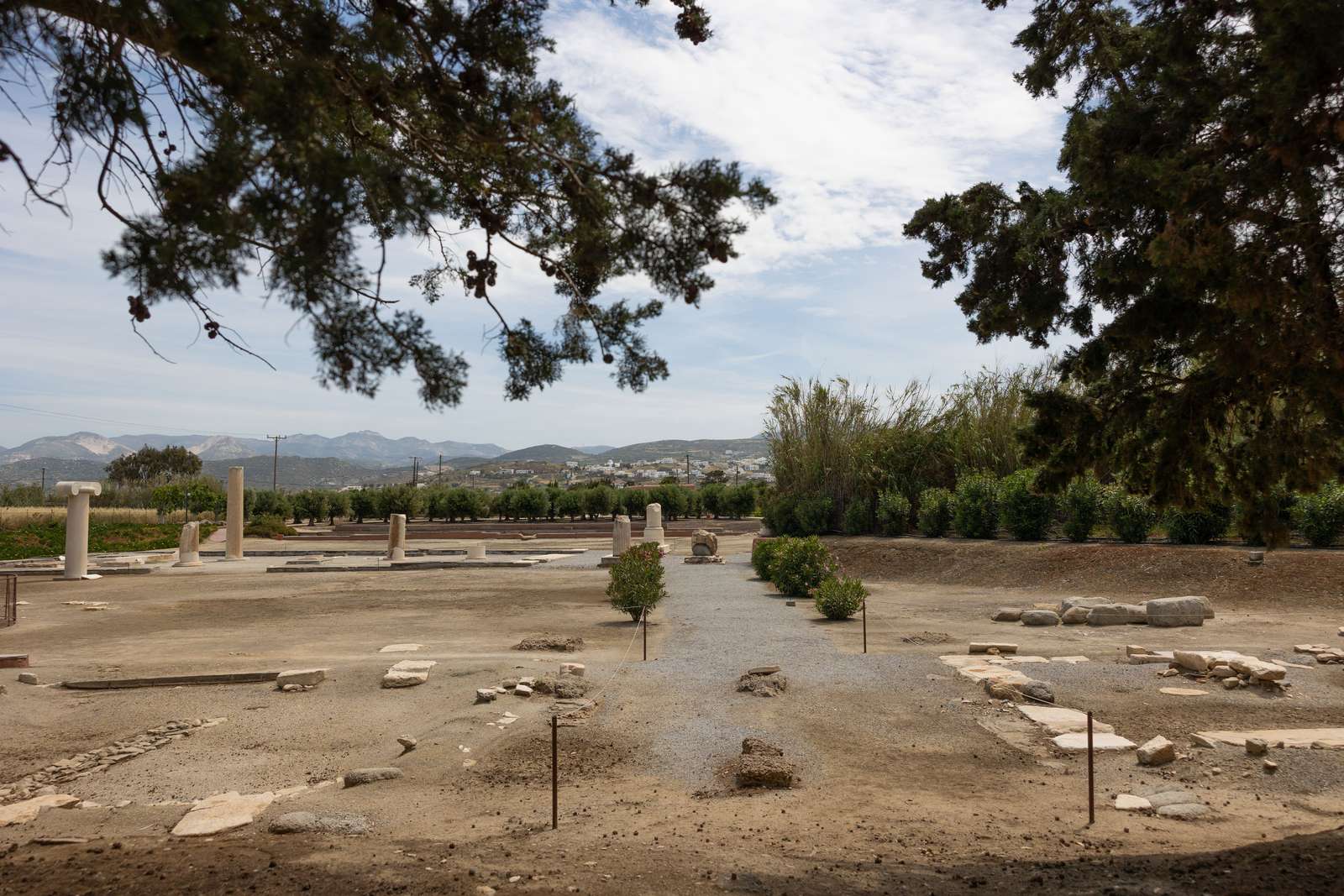 Ancient Temple of Dionysus, Yria